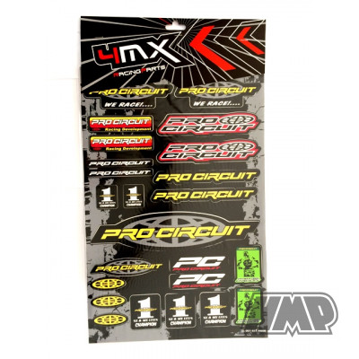 Autocolantes PRO CIRCUIT - 4MX